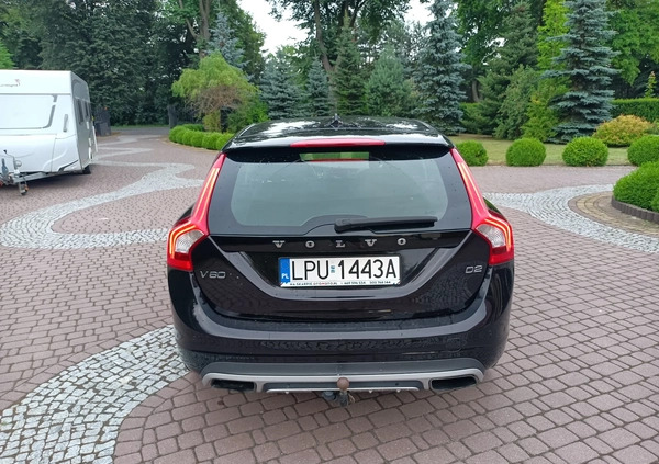 Volvo V60 cena 43777 przebieg: 178000, rok produkcji 2014 z Rydzyna małe 232